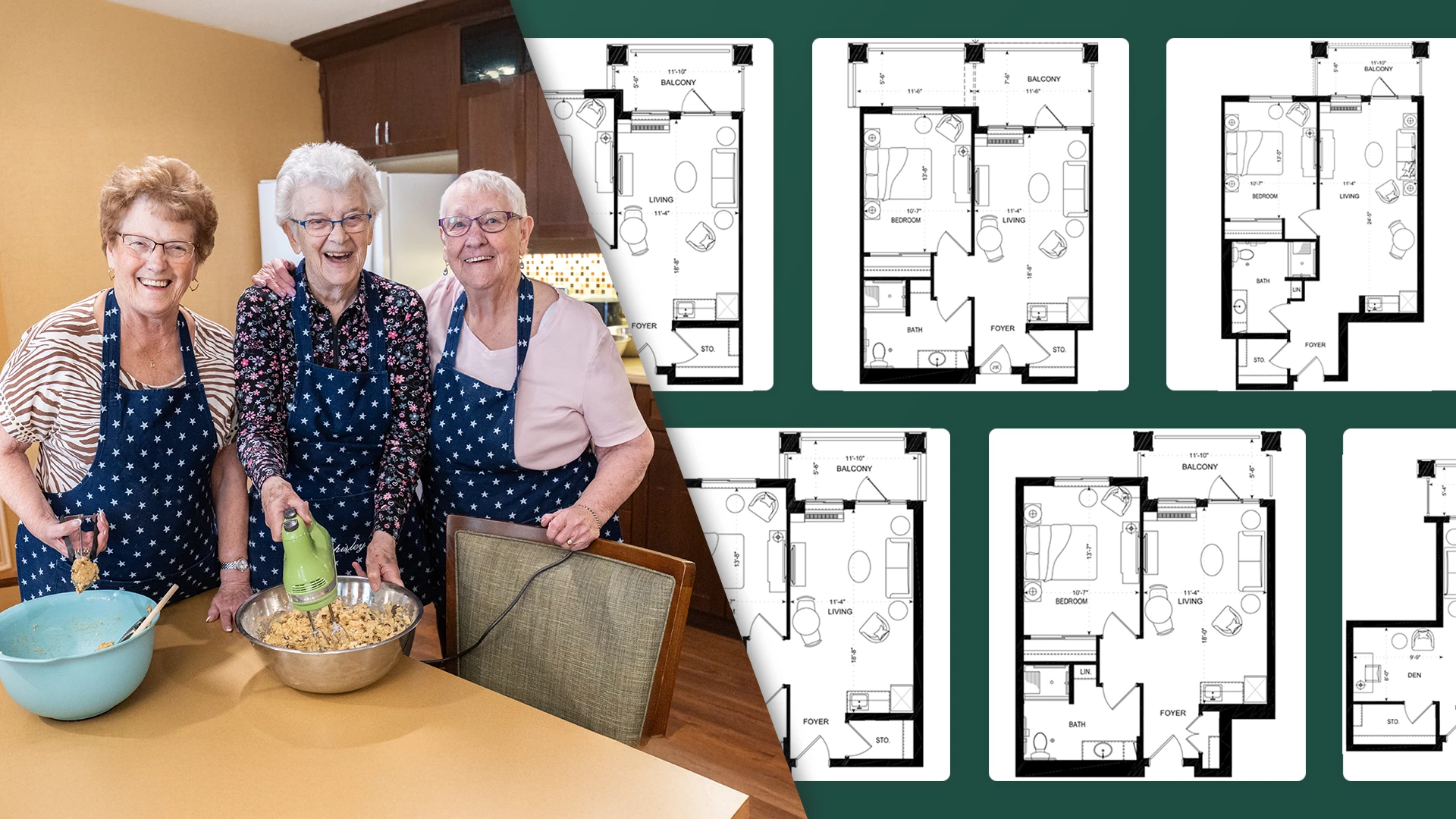 Sagehill Floor plans